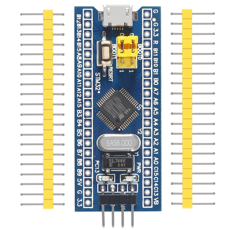  [AUSTRALIA] - DORHEA 5Pcs STM32F103C6T6 ARM STM32 Minimum System Development Board Module STM32F103C6T6 Core Learning Board