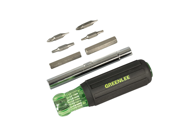  [AUSTRALIA] - Greenlee, ‎0159-LBFB, 3-Piece Electrician Tool Kit with Stainless Steel Wire Stripper/Cutter/Crimper, 11-in-1 Multi-Bit Screwdriver and Bonus Stainless Steel Bottle Opener
