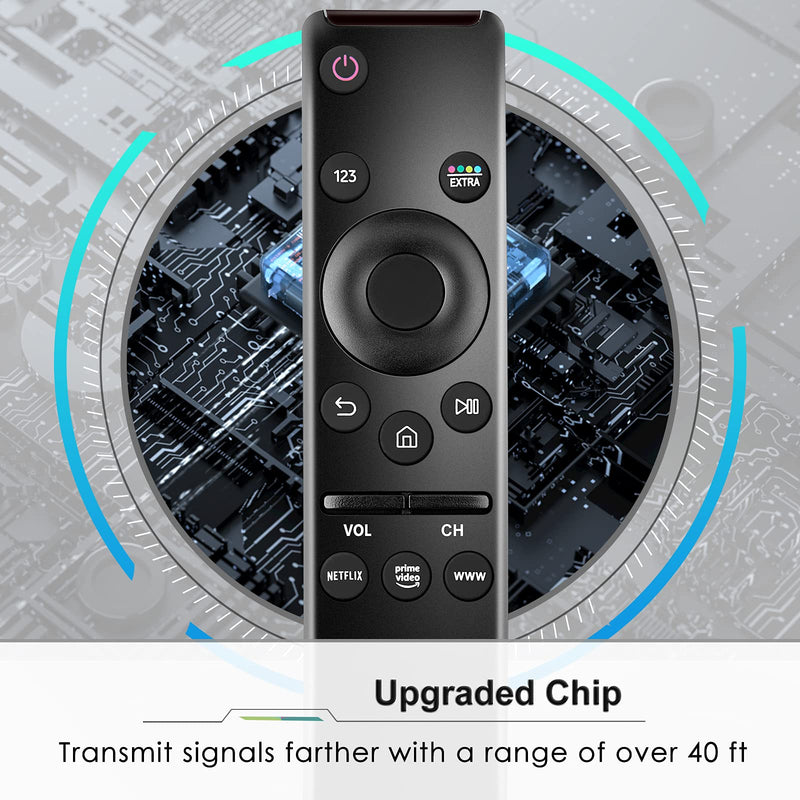 EWO'S Universal Remote Control for All Samsung TV LED QLED UHD SUHD HDR LCD Frame Curved HDTV 4K 8K 3D Smart TVs, with Buttons for Netflix, Prime Video, WWW - LeoForward Australia