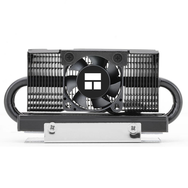  [AUSTRALIA] - Thermalright HR10 2280 PRO Black SSD Cooler, Double Sided Heatsink, Carries 14.8W/m.k Silicone Pad, Includes 4 heatpipes, Reflow Process, 2280 SSD Heatsink Cooler for Desktop