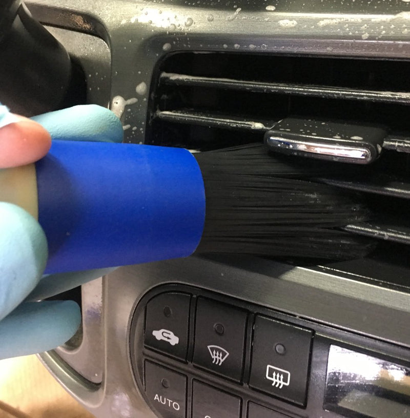  [AUSTRALIA] - Atlasta SoftTip (AS101) Auto Detailing Brush (9.75 Inches, 4.3 Ounces) For Interior Vents, Seams, Knobs And Buttons. Exterior For Wheels, Window Tracks, Grills, Emblems