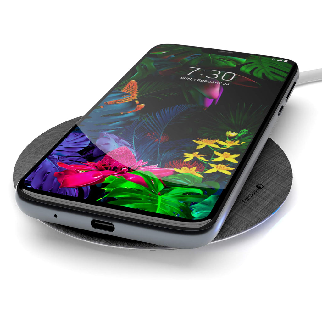  [AUSTRALIA] - Encased Fast Charge Wireless Charger for LG G7 ThinQ, LG G8 ThinQ, Rapid Quick Charge Qi Pad w/Charging Power Cable (Ac Adapter Sold Separately) Case Friendly Design (LG V40 ThinQ, LG V50, V60)