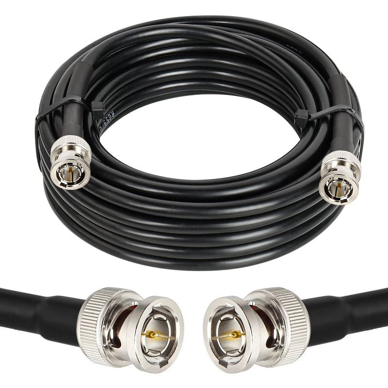  [AUSTRALIA] - XRDS -RF 20FT SDI Cable, HD-SDI Cable BNC to BNC Digital Video Cable RG59 BNC Cable Supports HD-SDI/3G/6G-SDI/4K/8K SDI Video Cable Precision Video Cable 20 FT
