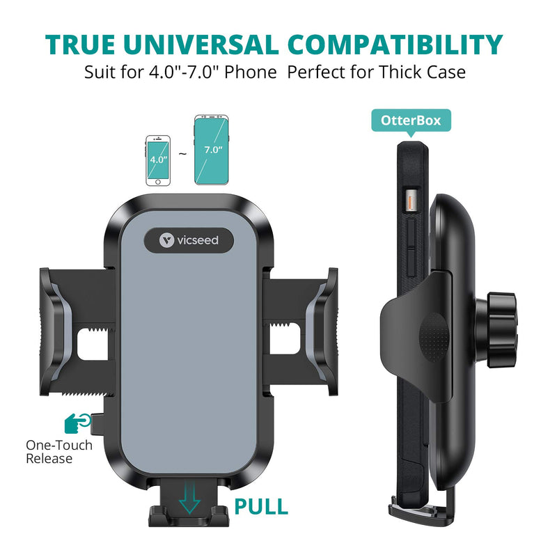 Ultra Stable Car Phone Mount, VICSEED NEWEST CD Slot & Air Vent Universal Cell Phone Holder for Car, Fit for iPhone 12 11 Pro Max SE Xs Xr X 9 8 7 Plus, Galaxy Note 10 S20 S20+ S10+ S10 Google LG Etc. - LeoForward Australia