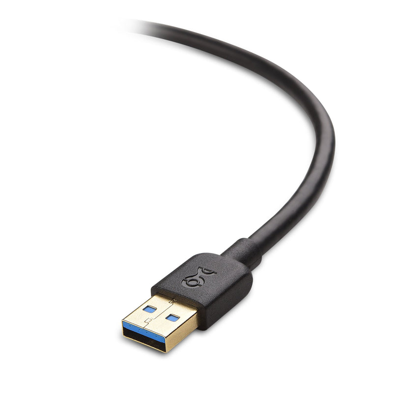  [AUSTRALIA] - Cable Matters USB 3.0 Cable (USB 3 Cable, USB 3.0 A to B Cable) in Black 6 ft 6 Feet