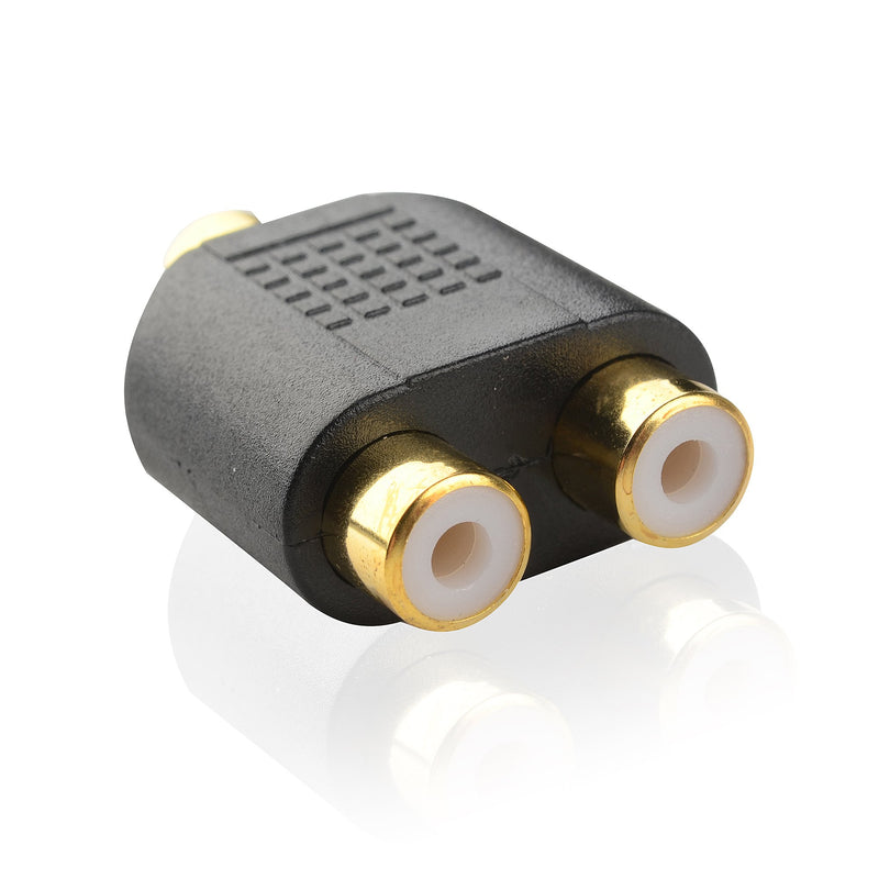  [AUSTRALIA] - Cable Matters 5-Pack Gold Plated RCA Split Adapter