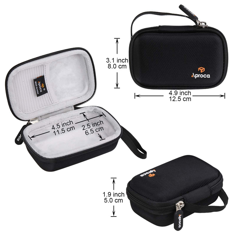 Aproca Hard Carrying Storage Travel Case, for Logitech MX Anywhere 3,Anywhere 2,Anywhere 2S Compact Performance Mouse black-new - LeoForward Australia