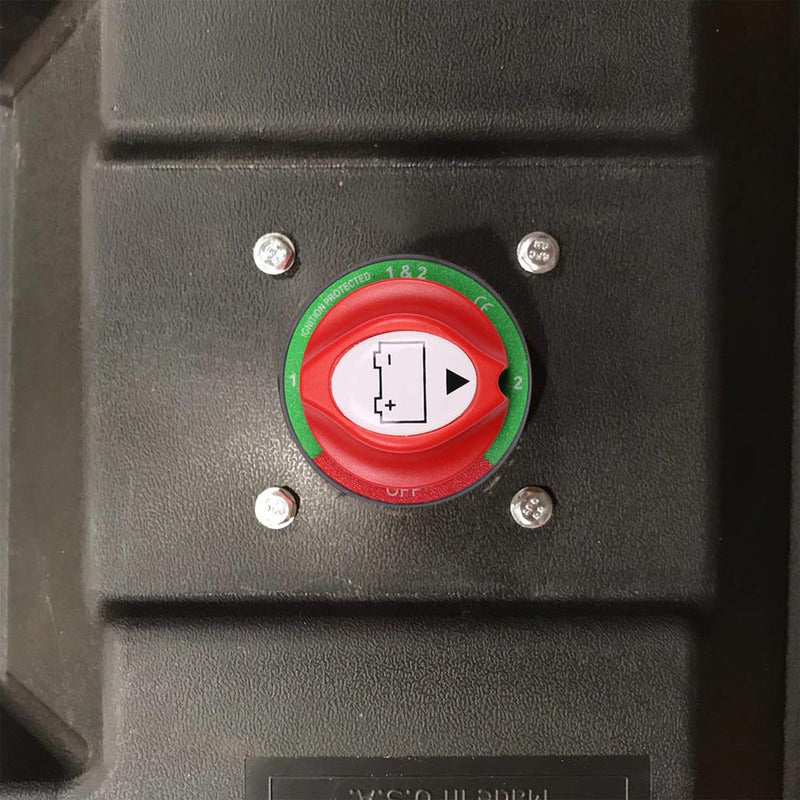  [AUSTRALIA] - Ampper 1-2-Both-Off Battery Disconnect Switch, 12-48 V Battery Master Cut Shut Off Isolator Switch (1-2-Both-Off) Battery Switch
