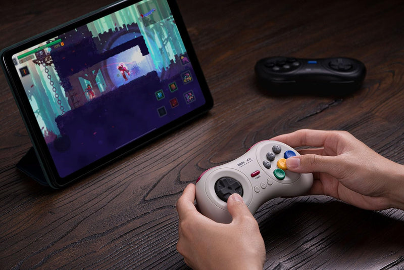  [AUSTRALIA] - 8Bitdo M30 Bluetooth Controller for Switch, Windows and Android, 6-Button Layout for SEGA’s Classic Games (White) White