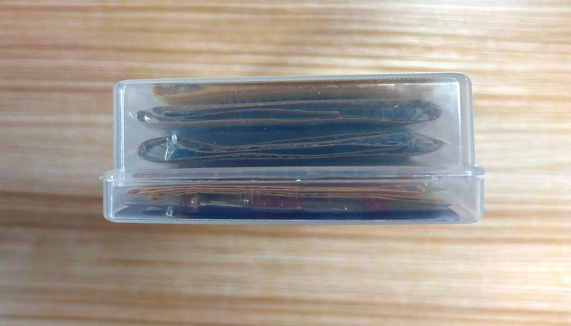  [AUSTRALIA] - BOJACK Resistors Assortment Kit 0 Ohm - 1M Ohm 1/4W Metal Film Resistor & 1 Pcs Thermistor & 1 Pcs Photoresistor & 10 Pcs LED Resistor Kit (17 Values 630 Pieces) 1/4 W