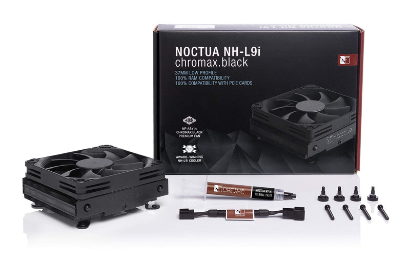  [AUSTRALIA] - Noctua NH-L9i chromax.Black, Low-Profile CPU Cooler for Intel LGA115x (Black)