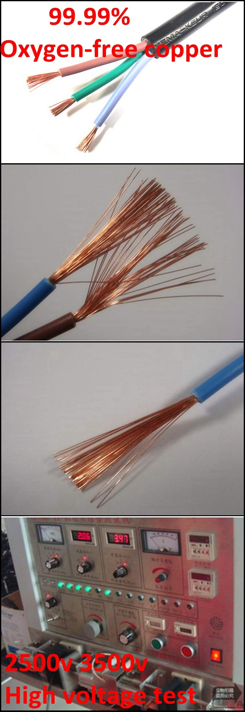 Tekit C14 to C5+C13 Y Splitter Power Plug Cord,Single IEC 320 C14 Male to C13+C5 Female Splitter Adapter Cable Cord(C14 to C5+C13 1ft) C14 to C5+C13 1ft - LeoForward Australia