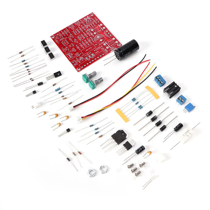  [AUSTRALIA] - DC Regulated Power Supply Diy Kit Module Parts 0-30V 2Ma-3A Stabilized Infinitely Adjustable Diy Electronics Kit,Adjustable Power Supply