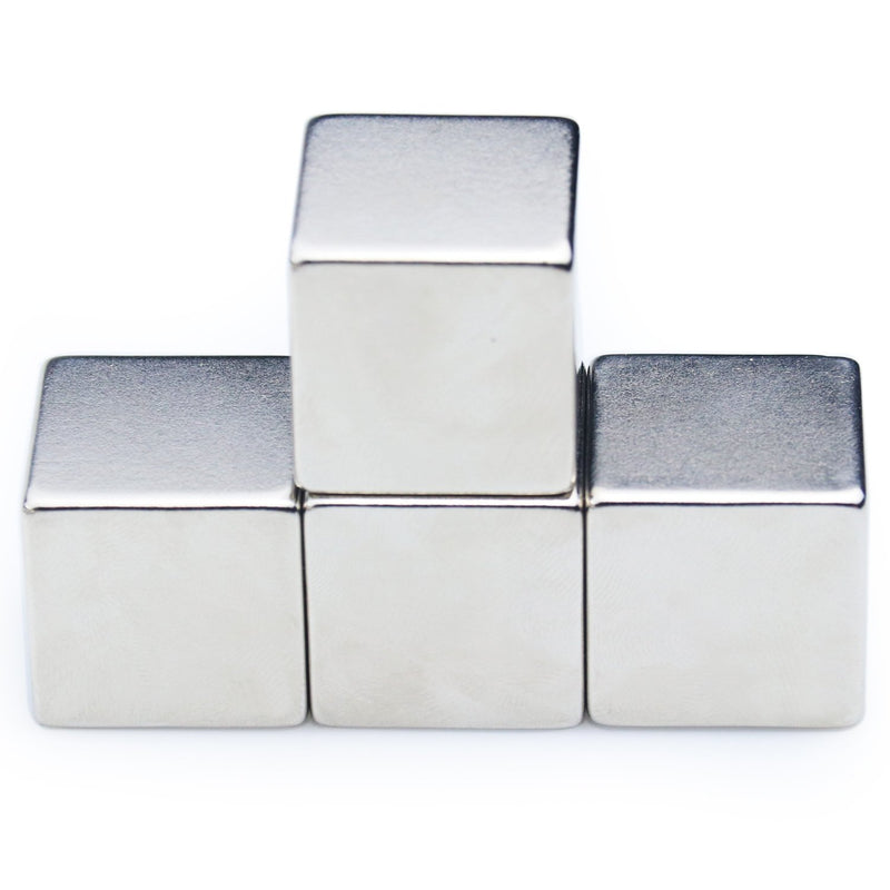 DIYMAG 1" Cube Neodymium Magnets, One Inch Cube Rare Earth Magnet - Grade N52, Pack of 2 - LeoForward Australia