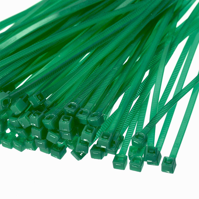  [AUSTRALIA] - uxcell Nylon Cable Ties 4 Inch Self-Locking Zip Ties 0.07 Inch Width Green 500pcs