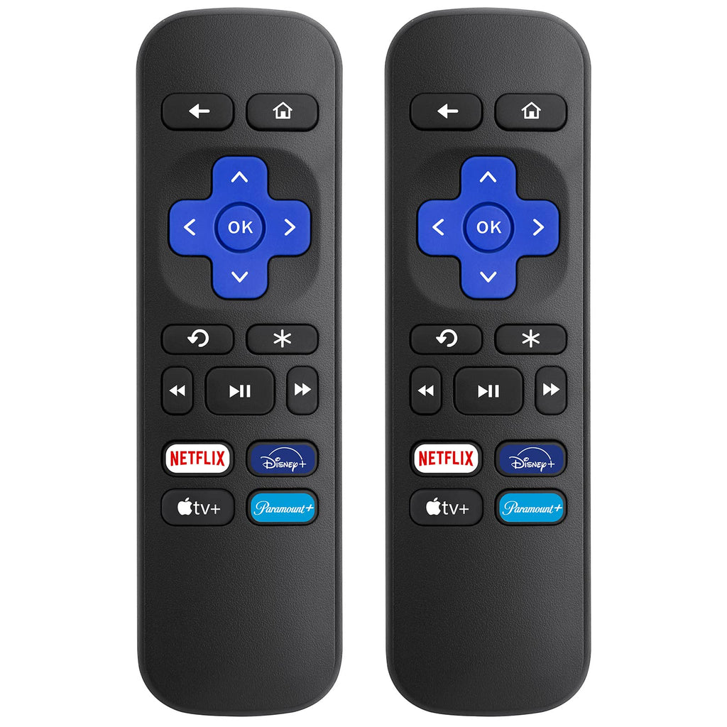  [AUSTRALIA] - (Pack of 2) Replaced Remote Control Only for Roku Box, Compatible for Roku 1/2/3/4 (HD,LT,XS,XD),for Roku Express,for Roku Premiere(NOT for Roku Stick and Roku TV) 4 key2