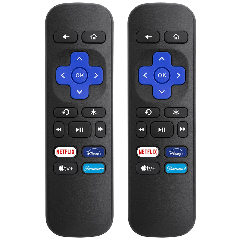  [AUSTRALIA] - (Pack of 2) Replaced Remote Control Only for Roku Box, Compatible for Roku 1/2/3/4 (HD,LT,XS,XD),for Roku Express,for Roku Premiere(NOT for Roku Stick and Roku TV) 4 key2