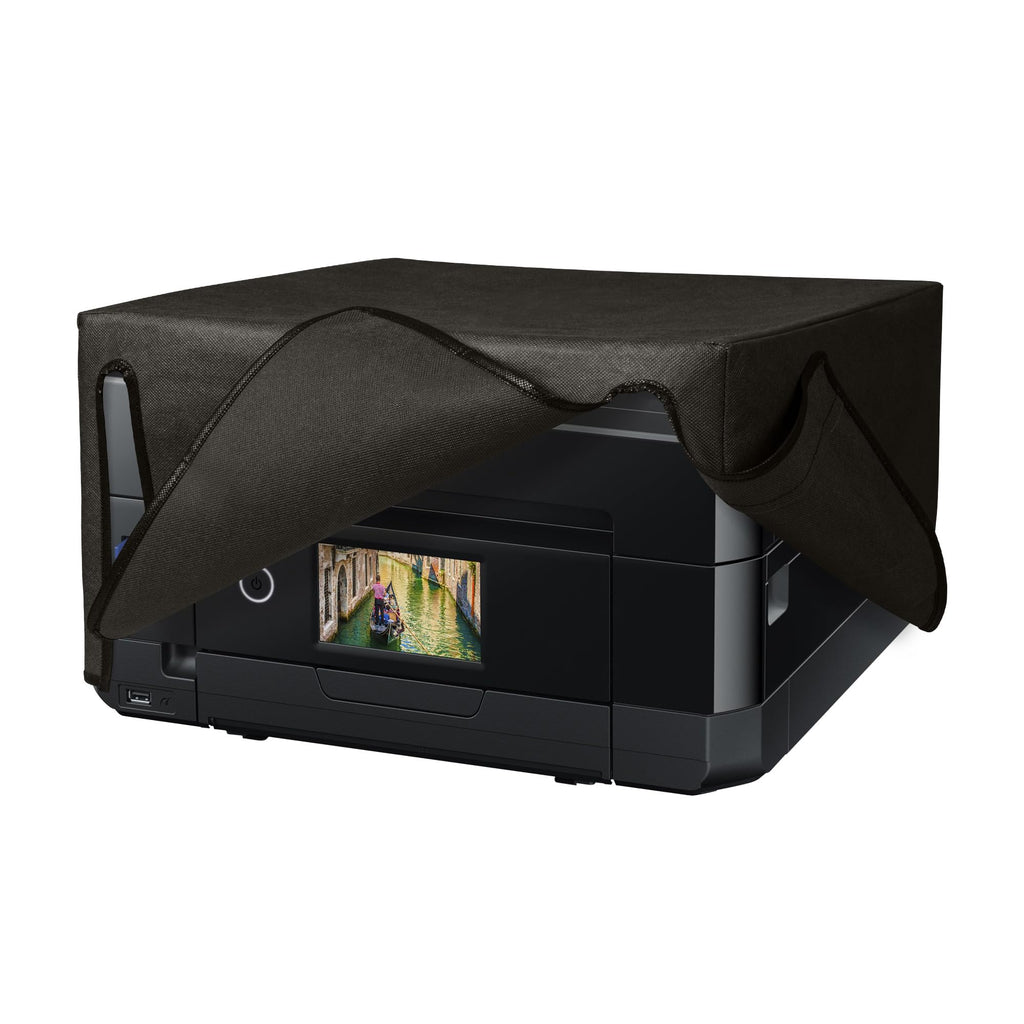  [AUSTRALIA] - kwmobile Dust Cover Compatible with Epson Expression Premium XP-7100 - Printer Case - Fabric Protector Cover - Dark Grey