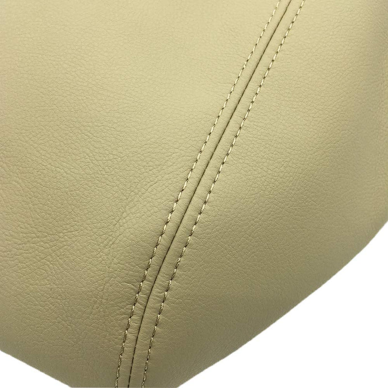 DSparts Center Console Lid Armrest Cover Leather Fit for Jeep Grand Cherokee 2011-2017 Leather Part Only Beige - LeoForward Australia