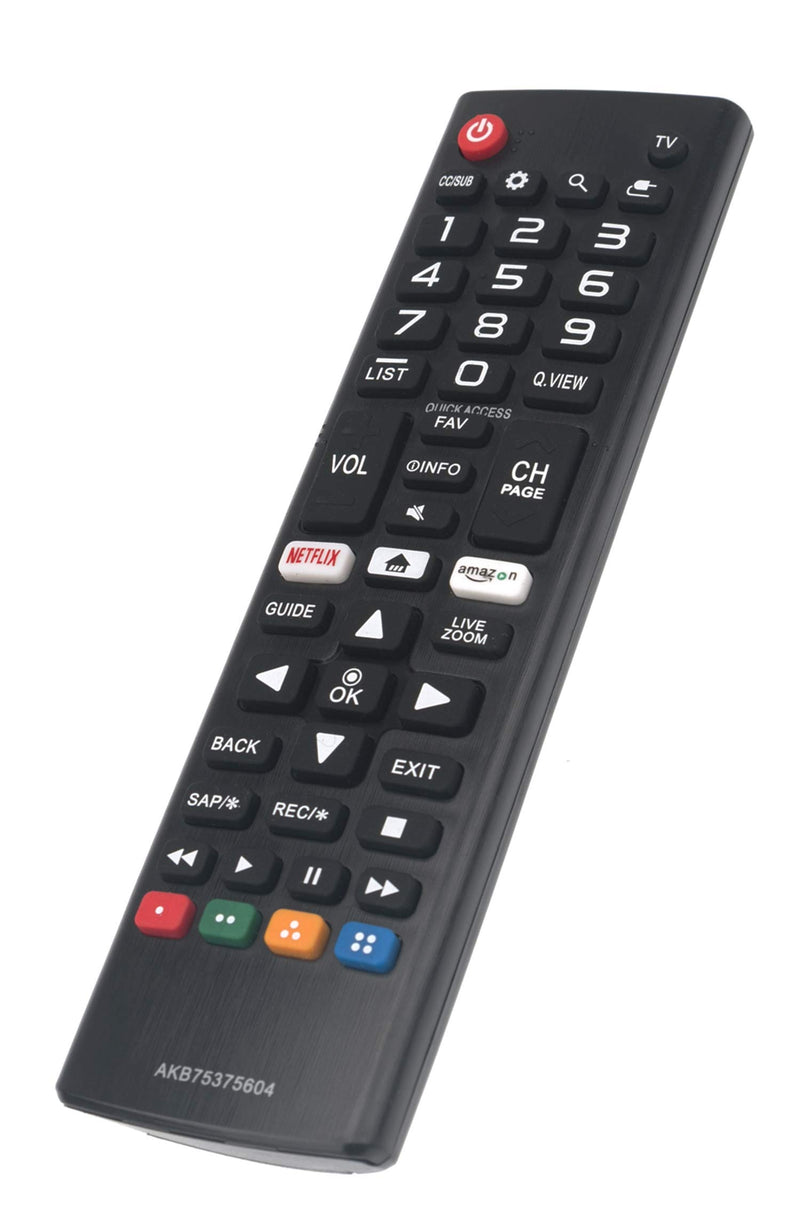 New AKB75375604 Replaced Remote fit for LG Smart TV 43UK6090PUA 49UK6090PUA 50UK6090PUA 55UK6090PUA 60UK6090 65UK6090PUA 70UK6190PUB 75UK6190PUB 43LK5700PUA 49LK5700PUA 32LK610B 24LJ4840-WU - LeoForward Australia