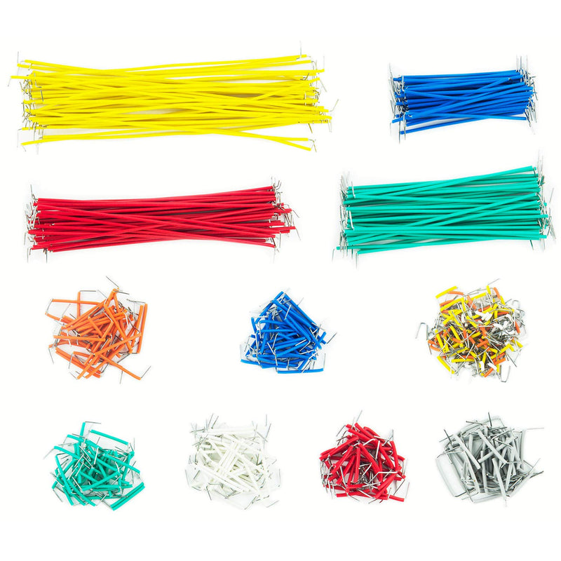  [AUSTRALIA] - Makeronics 560 Pieces Jumper Wire Kit with 14 Lengths for Breadboard Prototyping Solder Circuits | Electronics Experiment | Arduino or Raspberry Pi or Jetson Nano | Storage Box 560 PCS