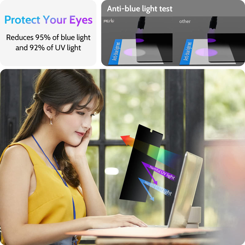  [AUSTRALIA] - Peslv Magnetic Privacy Screen Compatible with MacBook Air 13.6 Inch (2022, M2 Chip) Model: A2681, Removable Matte Anti Glare Blue Light Protector Private Security Filter for 13In Mac Laptop Computer MacBook Air 13 Inch(2022,M2)
