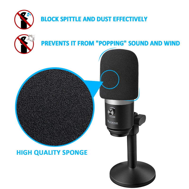  [AUSTRALIA] - K670 USB Mic Boom Arm with Foam Windscreen, Suspension Boom Scissor Arm Stand with Pop Filter Cover Compatible with Fifine K670 K658 Microphone by SUNMON Mic Stand and Pop Filter