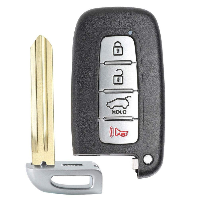  [AUSTRALIA] - Beefunny Replacement Smart Remote Car Key Shell Case Fob 4 Button for Hyundai Kia SY5HMFNA04 B106 Blade (1) 1
