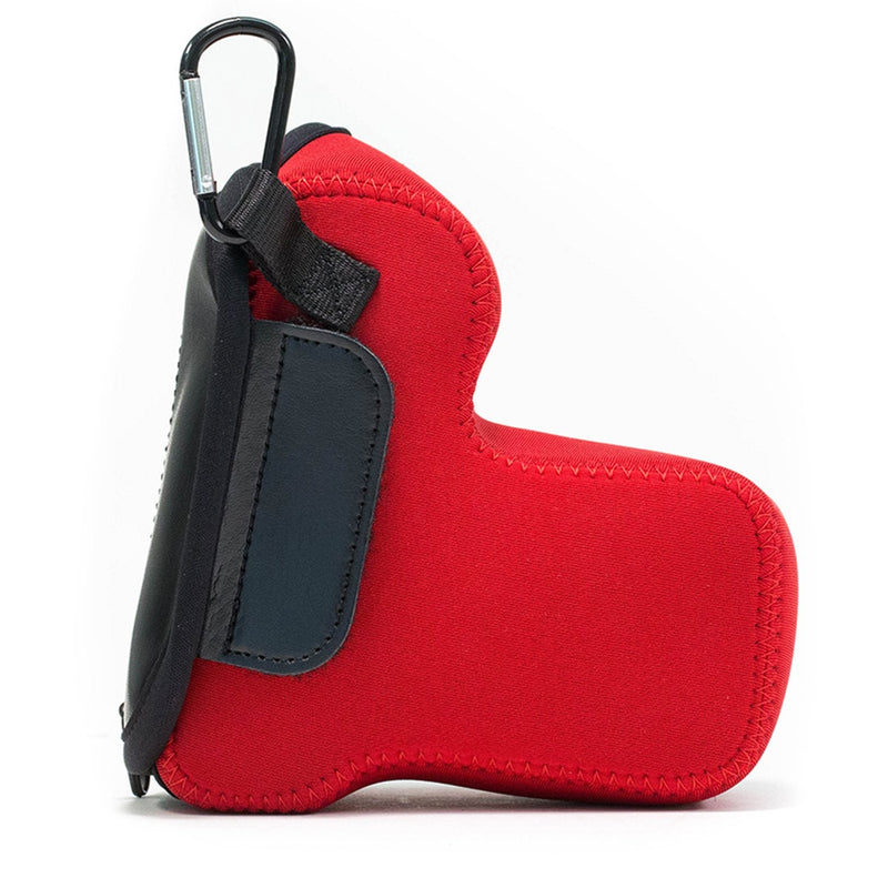  [AUSTRALIA] - MegaGear Ultra Light Neoprene Camera Case Compatible with Sony Alpha A6400, A6500 (up to 16-70mm Lens) Red