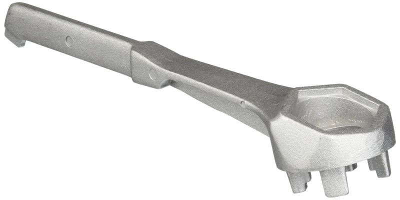  [AUSTRALIA] - Duda Energy dwrench Aluminum Drum Wrench for Opening 10 gal, 15 gal, 20 gal, 30 gal and 55 gal Barrels Standard, 2" Bung Racing Fuel Methanol, 2"