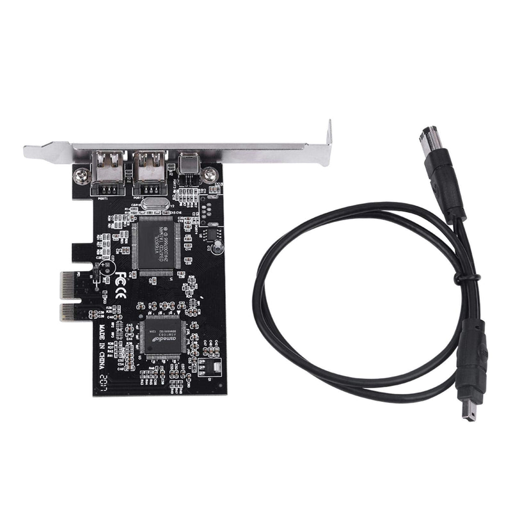  [AUSTRALIA] - 800Mbps PCI-E Express Card, 1394a IEEE 1394b Controller Card with Firewire Cable, for Video,Audio Transmission,Industrial Cameras,Video Cameras