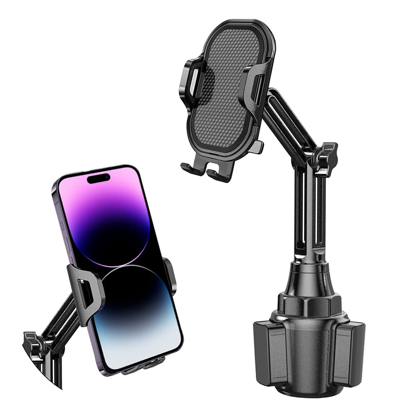  [AUSTRALIA] - Lopnord Car Phone Holder Mount Cup Holder for iPhone 14 13 12 Pro Max, Cup Holder Phone Mount for Car for Samsung Galaxy S23 Ultra/S23/S22/S22+/S21/S20, Adjustable Car Mount Fit for 4-7 inch Phone