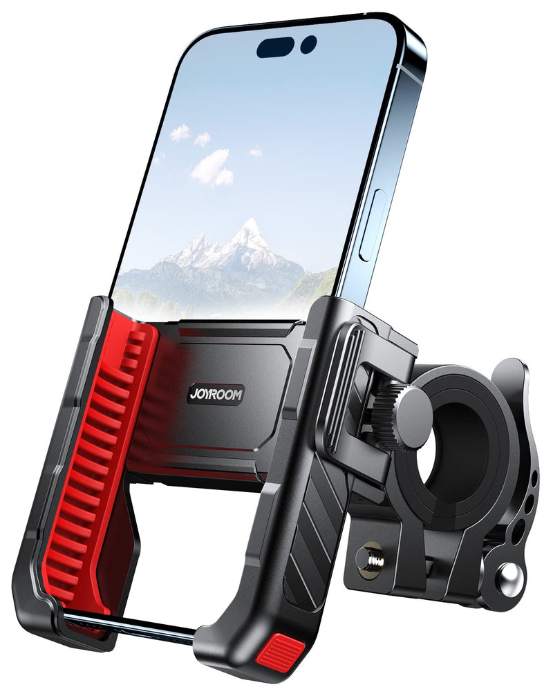  [AUSTRALIA] - JOYROOM Motorcycle Bike Phone Mount Holder: Bicycle Handlebar Cell Phone Mount - Stroller Scooter Phone Clip for iPhone Samsung Galaxy 4.7''-7'' Smartphone - Mountain Dirt Bike Motorcycle Accessories