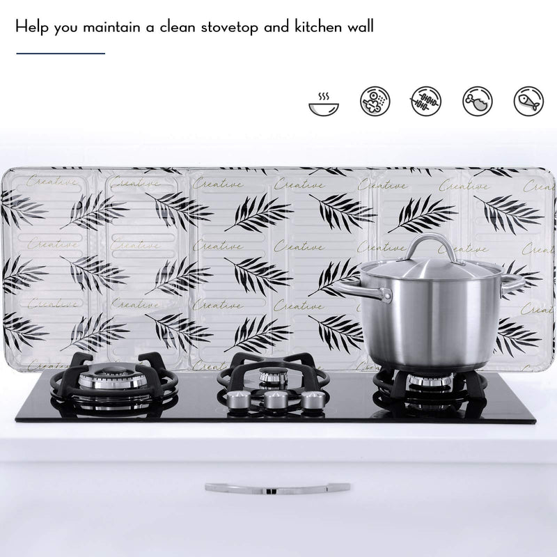  [AUSTRALIA] - 2 Pieces Anti Splatter Shield Guard Oil Splatter Screen Board Aluminum Foil Oil Block Oil Barrier Oil-Proof Splash Kitchen Tool for Cooking