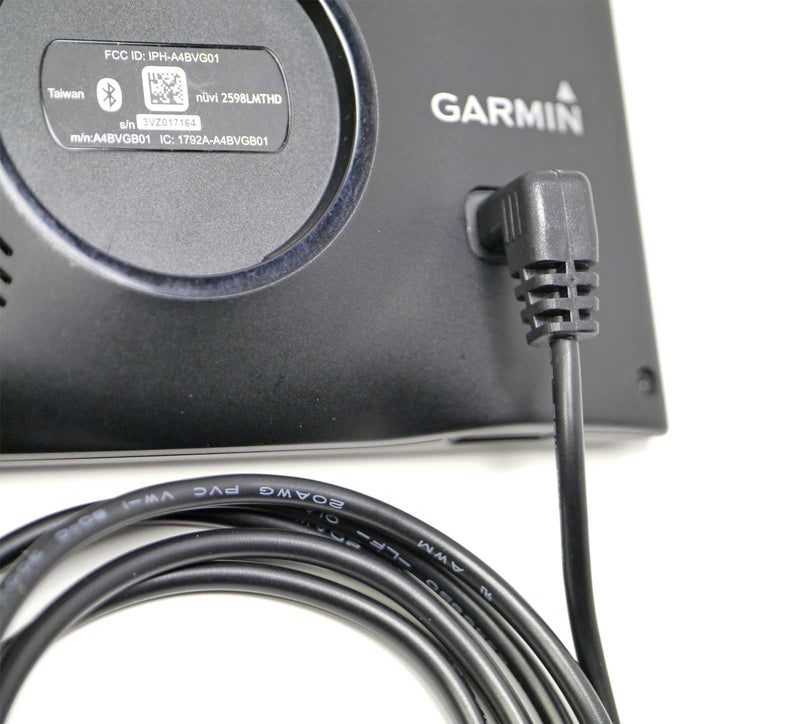  [AUSTRALIA] - EDO Tech Car Charger Power Cord for Garmin Nuvi 42lm 55lmt 56lmt 2555lmt 2597lmt 2598lmt 2599lmt Drive 50lm 51 52 DriveSmart 55 61 65 DriveAssist 51 DriveTrack 71 RV770 780 TA20 Replacement DC Adapter