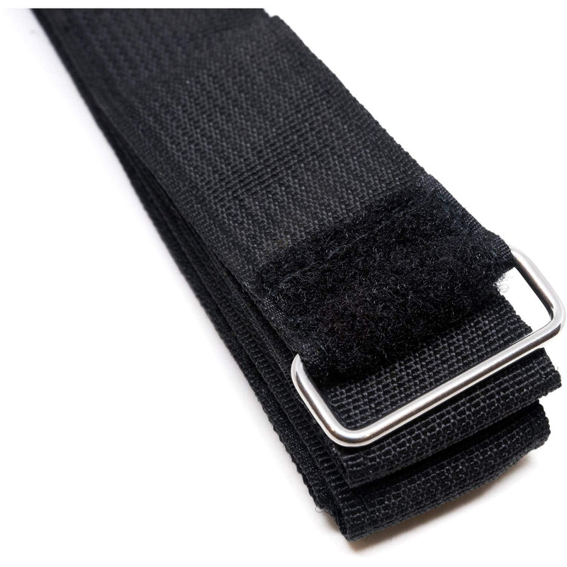  [AUSTRALIA] - Heavy Duty Cinch Straps with Stainless Steel Metal Buckle, Reusable Durable Hook and Loop, Multipurpose Securing Straps - 6 Pack - 1" x 12" 1" x 12"