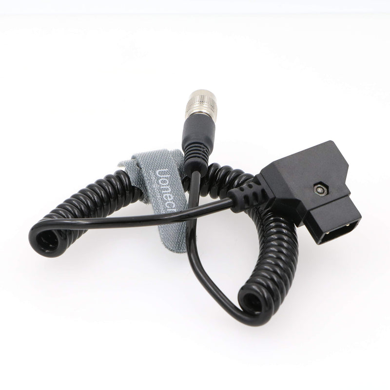  [AUSTRALIA] - Uonecn for Anton Bauer Sound Device ZAXCOM Power Cable D-Tap to Hirose 4 Pin Male for Zoom F8 for SD 633/644/688