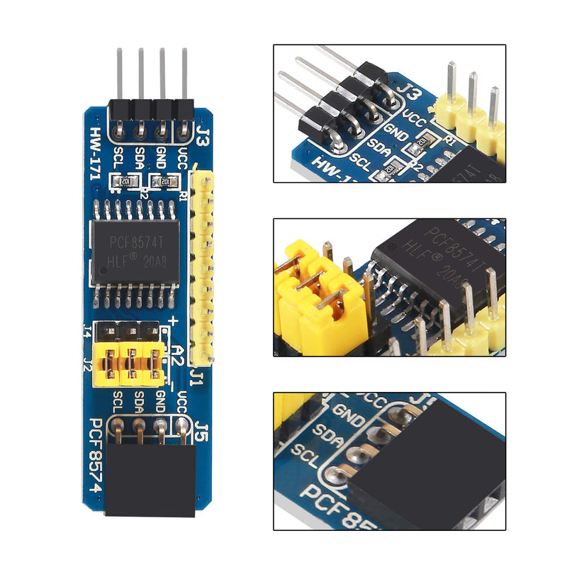  [AUSTRALIA] - AITRIP 10pcs PCF8574 IO Expansion Board I/O Expander I2C-Bus Evaluation Development Module for Arduino & Raspberry Pi