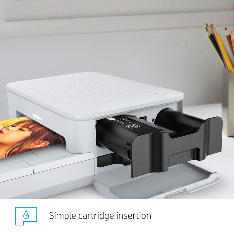  [AUSTRALIA] - HP Sprocket Studio 4x6 Photo Paper & Cartridges (80 Sheets - 2 Cartridges) Compatible with HP Sprocket Studio.