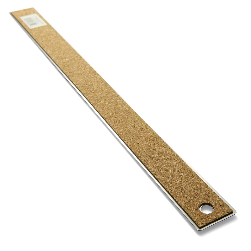  [AUSTRALIA] - Officemate OIC Classic Stainless Steel Metal Ruler, 15 inches with Metric Measurements, Silver, 15" L x 1.25" W (66612)