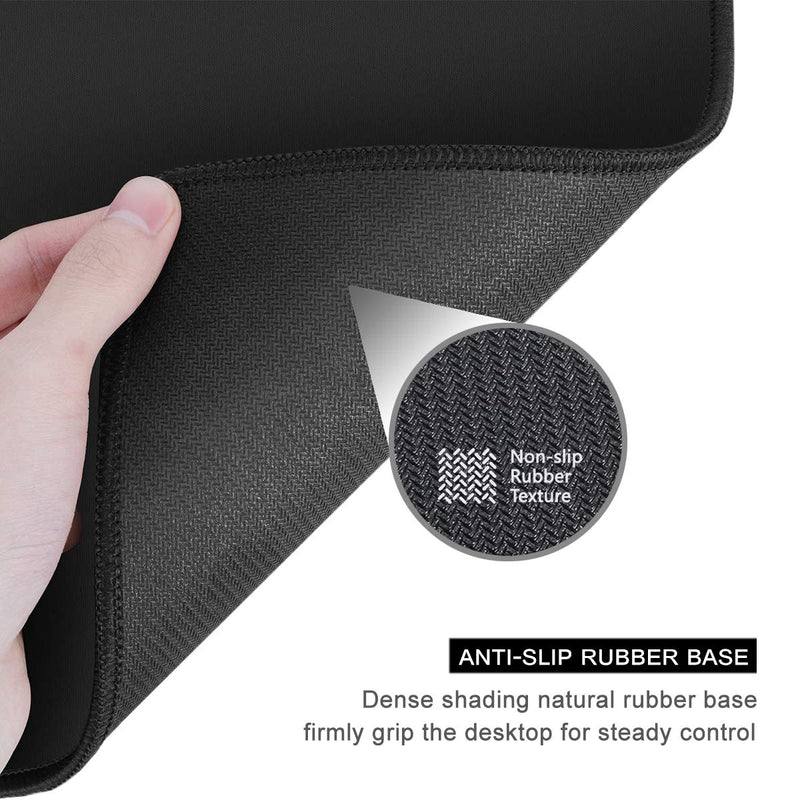  [AUSTRALIA] - Auhoahsil Mouse Pad, Cute Cat Paws Design Anti-Slip Rubber Mousepad with Durable Stitched Edges for Gaming Office Laptop Computer PC Men Women Kids, Customized Picture Mouse Mat Square 11.8" x 9.85"