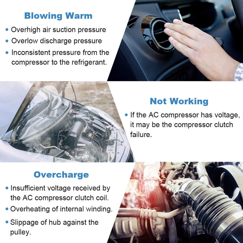 ECCPP AC Pressure Sensor for 2010-2013 for Audi 2010-2015 for Volkswagen Golf - LeoForward Australia