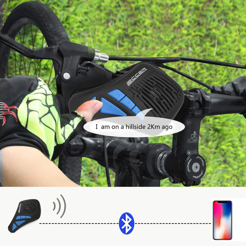 Leccer Bike Speaker, Mini Outdoor Bluetooth Speaker Waterproof, Professional Design as The Bicycle Speaker with Clear Handfree Calling,Integrated The Powerful Bike Bell Function and Easy to Mount - LeoForward Australia