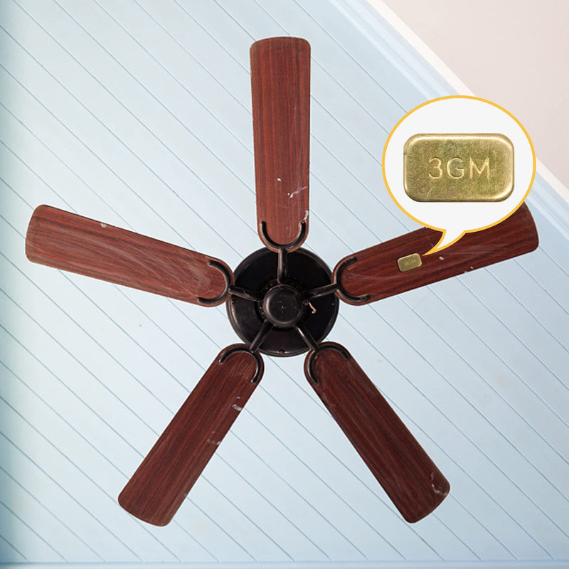  [AUSTRALIA] - 3 Set Ceiling Fan Blade Balancing Kit,Fan Balancing Kits Include 3 PCS Plastic Balancing Clip and 9 PCS Metal Self-adhesive 3G Weight