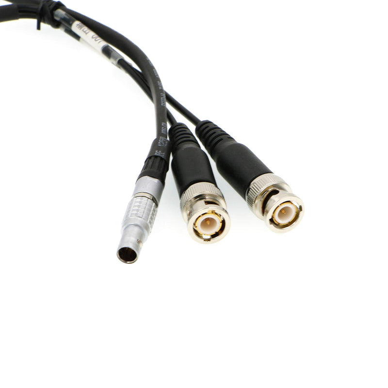  [AUSTRALIA] - Uonecn Sound Devices XL-LB2 Timecode Input Output Cable 5 Pin Male to BNC Straight 5 Pin to BNC