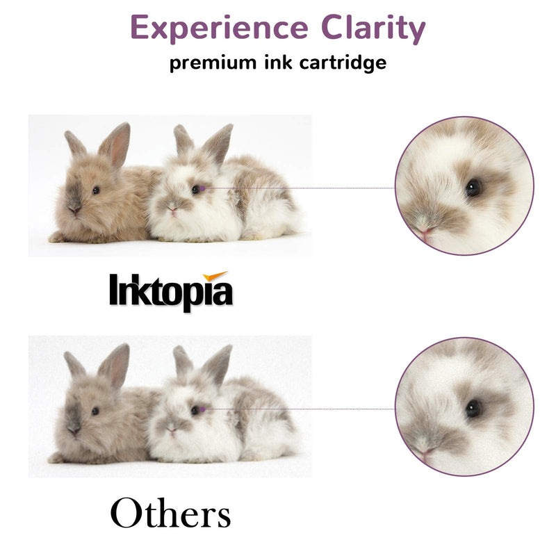  [AUSTRALIA] - Inktopia Remanufactured Ink Cartridge Replacement for HP 63XL 63 XL Black and Color use with HP Officejet 5255 5258 3830 3833 4650 Envy 4520 4516 DeskJet 1112 2132 3633 3634 Printer
