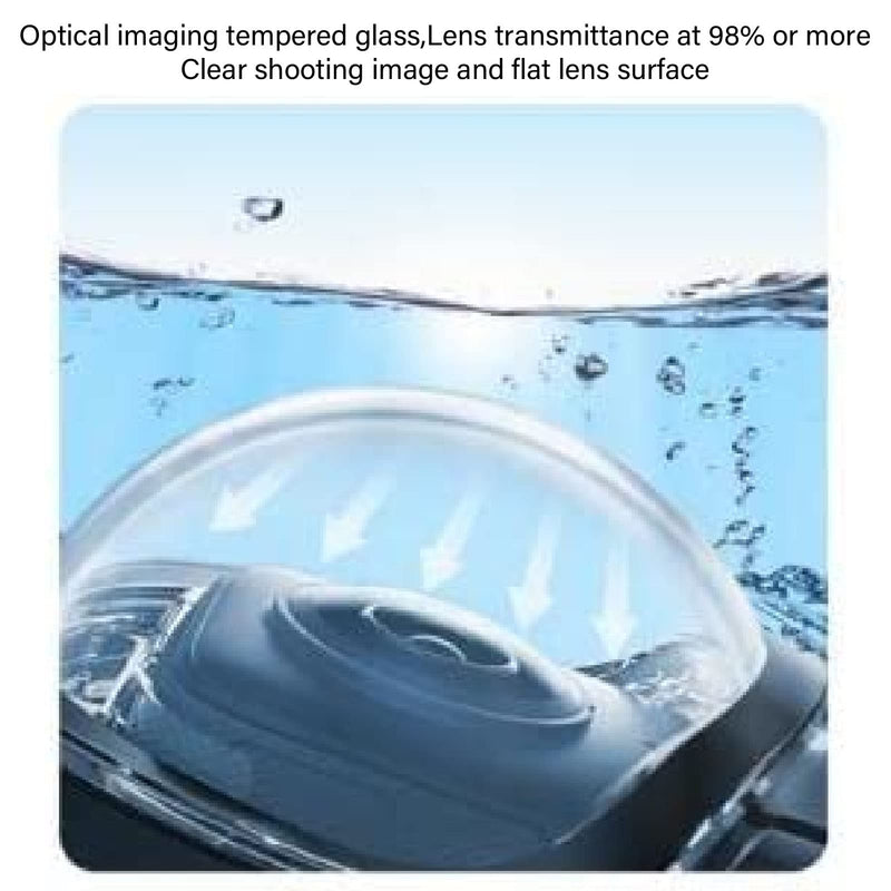  [AUSTRALIA] - VBESTLIFE Waterproof Housing Case, for Insta360 ONE X3, Underwater Diving Protective Shell 50M with Bracket Accessories Vbestlife6a4gysxn2w