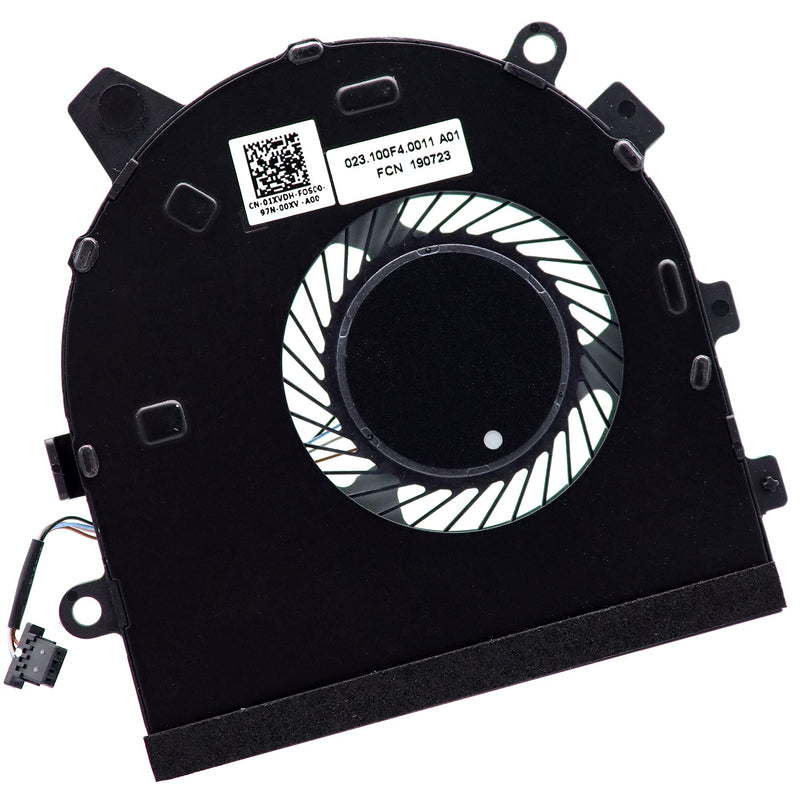  [AUSTRALIA] - Deal4GO CPU Cooling Fan 1XVDH 01XVDH DFS5K12214161F FLBW Replacement for Dell Inspiron 13 7390 2-in-1 P113G, Black