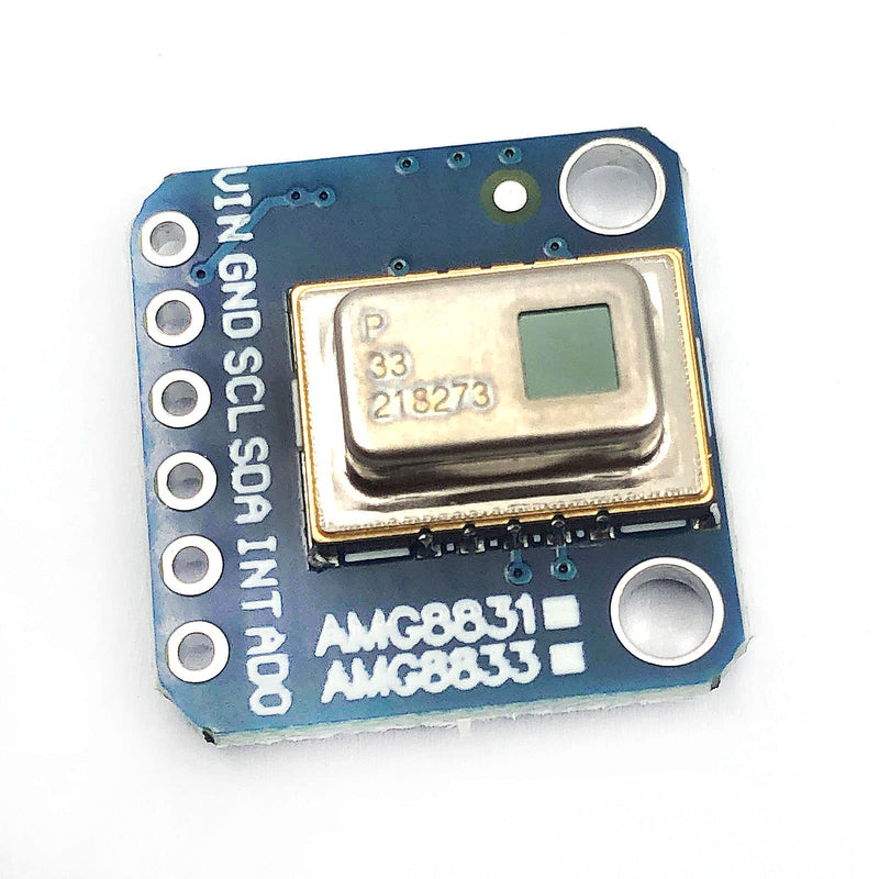  [AUSTRALIA] - DEVMO AMG8833 88 IR Thermal Camera Sensor Breakout Imager Array Temperature Sensor Module Grid-Eye 8x8 Infrared Camera Module Array Board IIC I2C 3-5V Compatible with Ardu-ino Rasp-Berry Pi AMG-8833