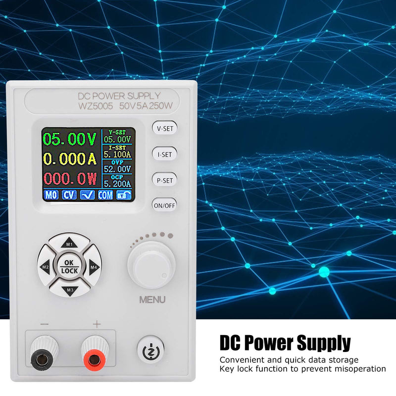  [AUSTRALIA] - DC Regulated Power Supply Digital Control Adjustable LCD Screen 4-Digit Display DC6-55V WZ5005 Power Supply